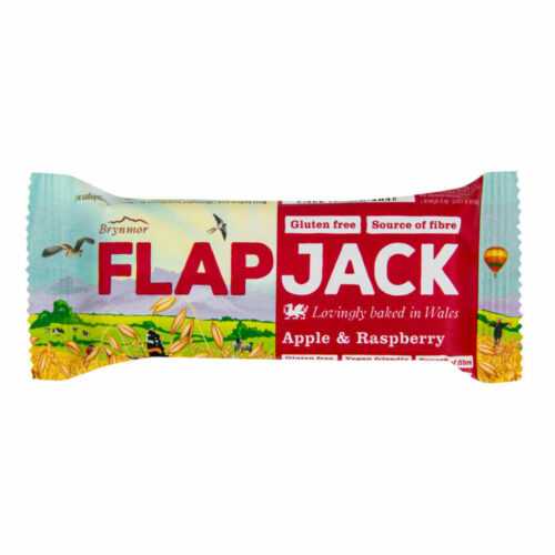 Flapjack ovesný malina-jablečná šťáva bezlepkový 80 g   WHOLEBAKE Wholebake