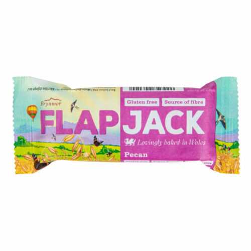 Flapjack ovesný pekan bezlepkový 80 g   WHOLEBAKE Wholebake