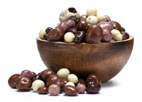 GRIZLY Lyofilizované lesní ovoce v mixu čokolád BIO 250 g