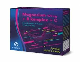 Galmed Magnesium 400 mg + B-komplex + Vitamin C 30 sáčků