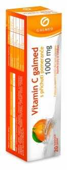 Galmed Vitamin C 1000 mg 20 tablet - pomeranč