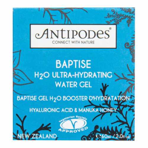 Gel H2O Ultra hydratační BAPTISE 60 ml  ANTIPODES Antipodes