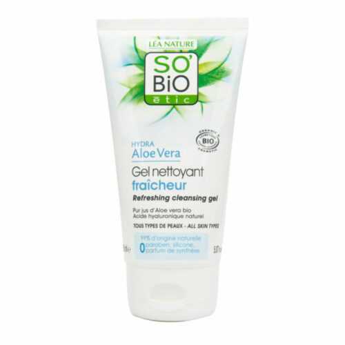 Gel mycí hydratační Aloe vera 150 ml BIO   SO’BiO étic So’Bio étic