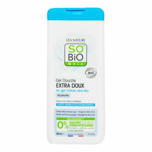 Gel sprchový EXTRA JEMNÝ s aloe vera 650 ml BIO  SO’BiO étic So’Bio étic