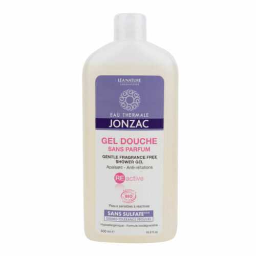 Gel sprchový neparfemovaný pro citlivou pleť REACTIVE 500 ml BIO   JONZAC Jonzac