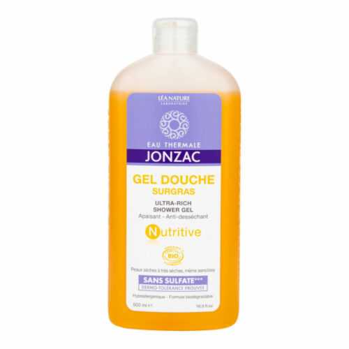 Gel sprchový výživující pro velmi suchou pleť NUTRITIVE 500 ml BIO   JONZAC Jonzac