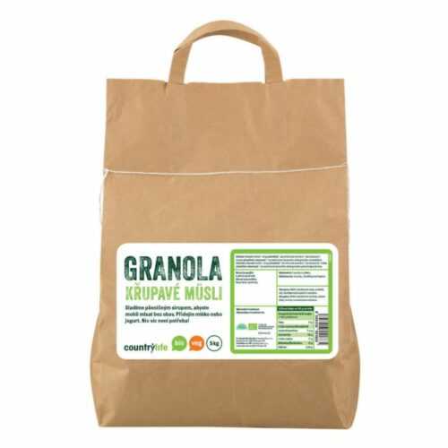 Granola - Křupavé müsli 5 kg BIO   COUNTRY LIFE Country Life