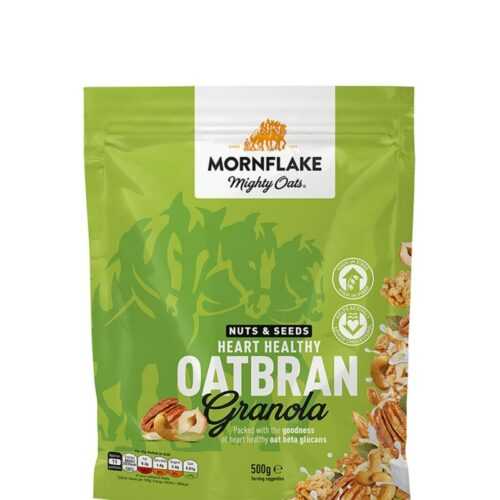 Granola Nuts & Seeds Heart Healthy Oatbran 500 g - MornFlake MornFlake