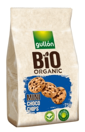 Gullón BIO Mini choco chips sušenky s kousky čokolády 75 g