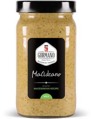 Gurmano Malidzano mild zelený ajvar jemný 300 g