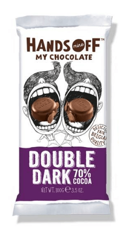Hands off my chocolate Dvojitá hořká čokoláda 100 g