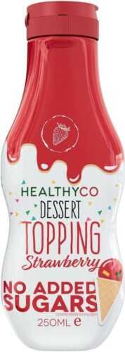 Healthyco Dessert Topping jahoda 250 ml