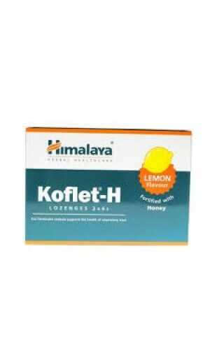 Himalaya Herbals Koflet - H s medem a citronem 2 x 6 pastilek