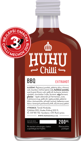 HuhuChilli BBQ Hot 100 ml