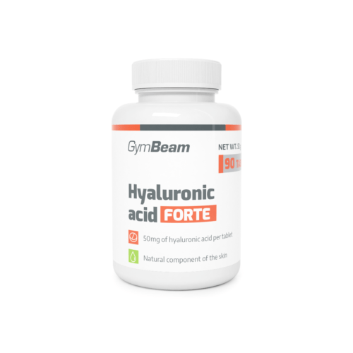 Hyaluronic acid Forte 90 tab. bez příchuti - GymBeam GymBeam