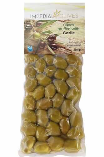 Imperial olives Zelené s česnekem 250 g