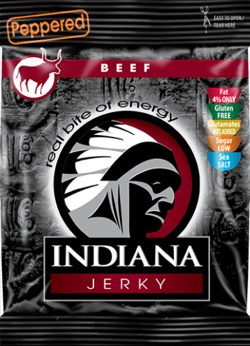 Indiana Jerky hovězí Peppered 100 g