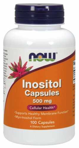 Inositol 500 mg 100 kaps. - NOW Foods NOW Foods