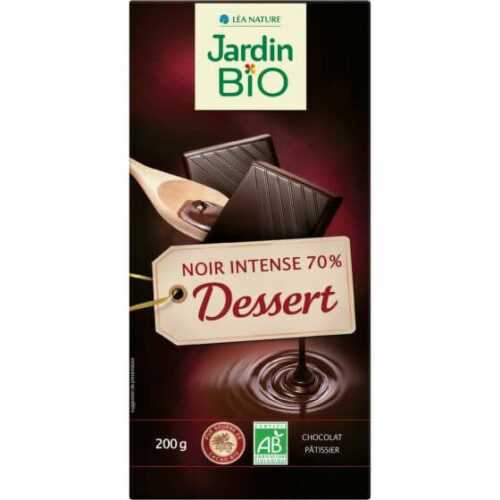 Jardin Čokoláda hořká na vaření 70% BIO 200 g