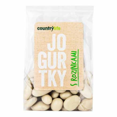 Jogurtky s rozinkami 100 g   COUNTRY LIFE Country Life