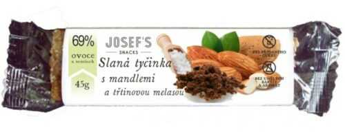 Josef's snacks Slaná tyčinka s třtinovou melasou 45 g