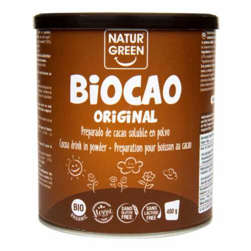 Kakao instantní 400 g BIO   NATURGREEN Naturgreen