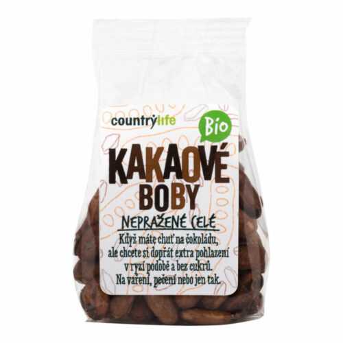 Kakaové boby nepražené celé 100 g BIO   COUNTRY LIFE Country Life