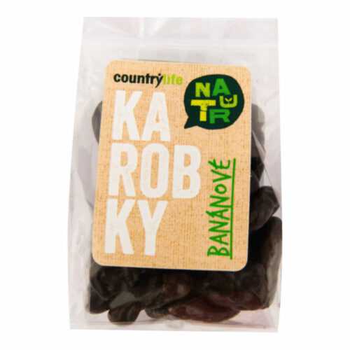 Karobky banánové 100 g   COUNTRY LIFE Country Life