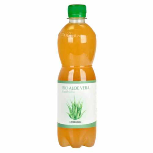 Kombucha Aloe Vera s meduňkou 500 ml BIO   STEVIKOM Stevikom