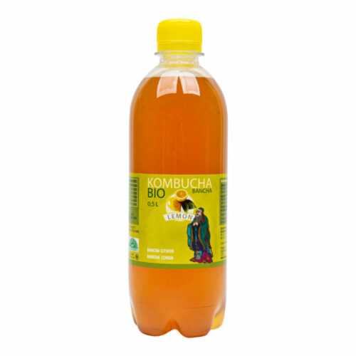 Kombucha bancha citron 500 ml BIO   STEVIKOM Stevikom