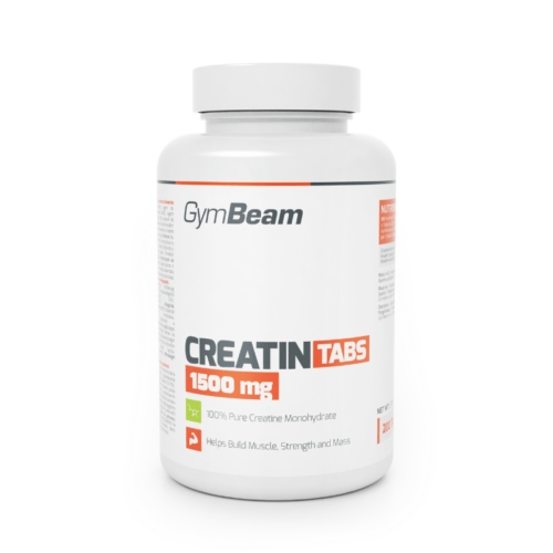 Kreatin TABS 1500 mg 200 tab. bez příchuti - GymBeam GymBeam