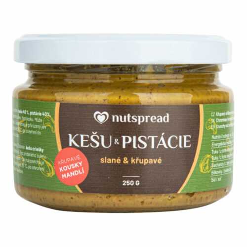 Krém Křupavé slané kešu a pistácie 250 g   NUTSPREAD Nutspread