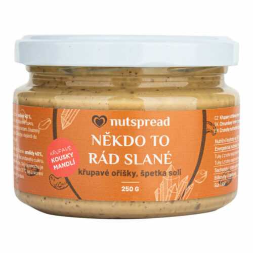 Krém Někdo to rád slané 250 g   NUTSPREAD Nutspread