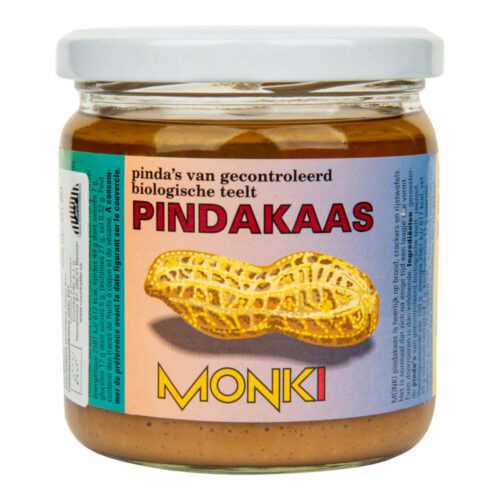 Krém arašídový jemný 330 g BIO   MONKI Monki