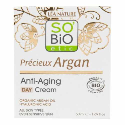 Krém denní 50 ml BIO Anti-age Precieux Argan   SO’BiO étic So’Bio étic