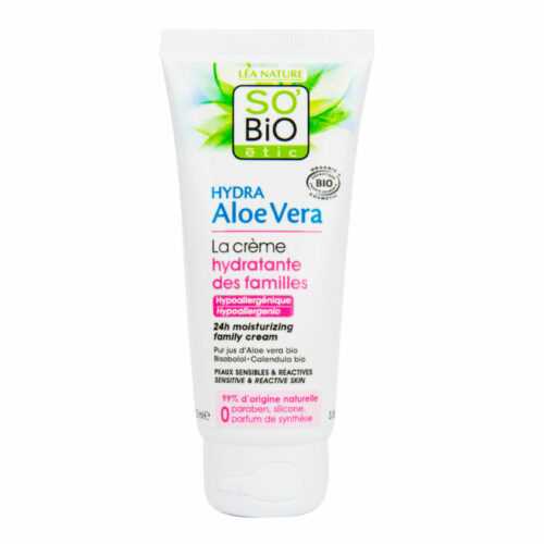 Krém hydratační hypoalergenní aloe vera pro celou rodinu 100 ml BIO   SO’BiO étic So’Bio étic