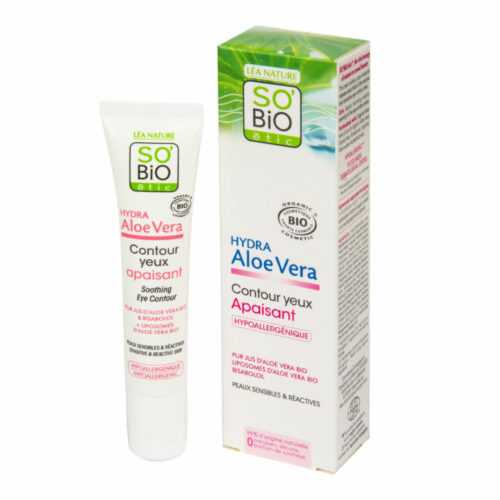 Krém kolem očí zklidňující  Aloe Vera 15 ml BIO   SO’BiO étic So’Bio étic