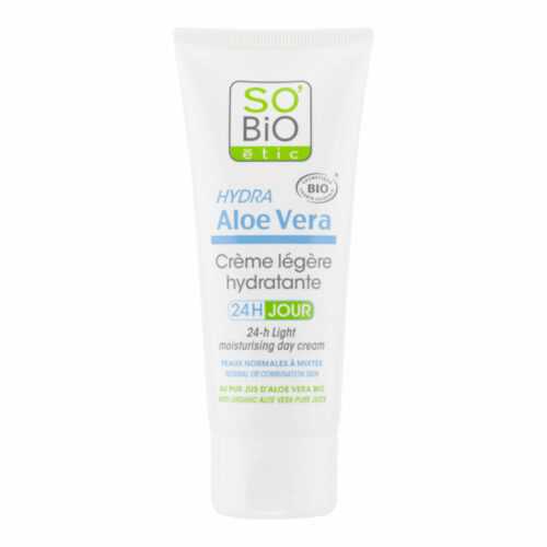 Krém lehce hydratující denní Aloe Vera 50 ml BIO   SO’BiO étic So’Bio étic