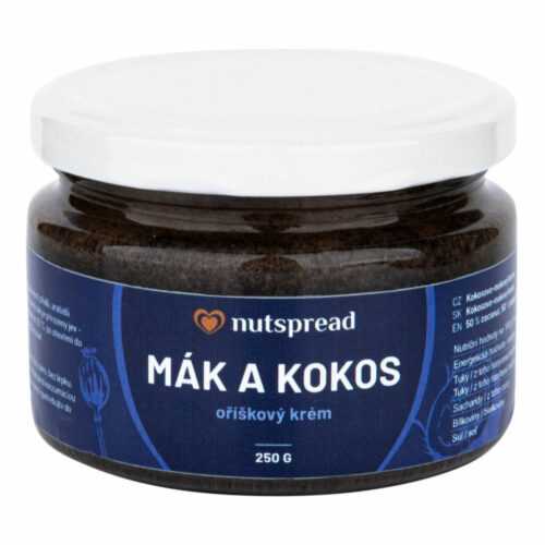 Krém mák a kokos 250 g   NUTSPREAD Nutspread