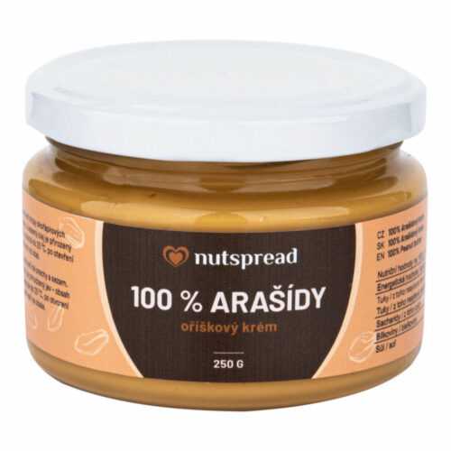 Krém z pražených arašídů 250 g   NUTSPREAD Nutspread