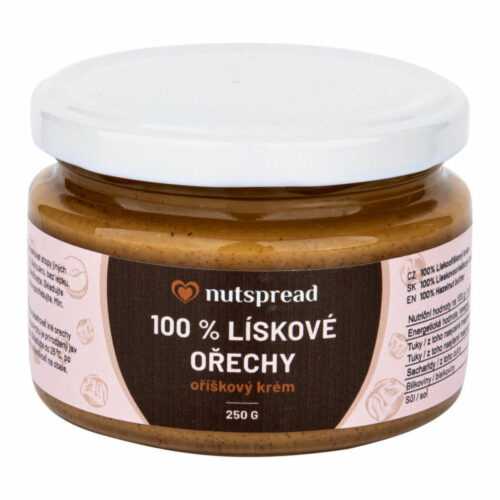 Krém z pražených lískových ořechů 250 g   NUTSPREAD Nutspread