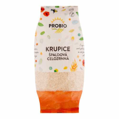 Krupice špaldová celozrnná 400 g BIO   PROBIO Pro-bio