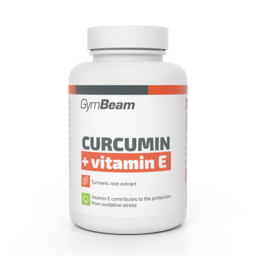 Kurkumin + Vitamín E 90 tab. - GymBeam GymBeam