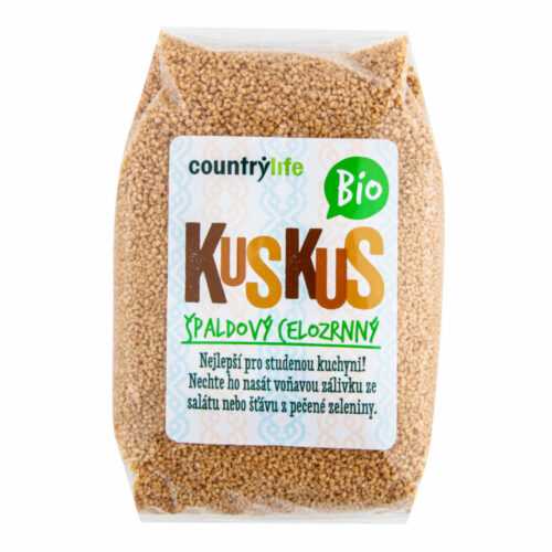 Kuskus špaldový celozrnný 500 g BIO   COUNTRY LIFE Country Life