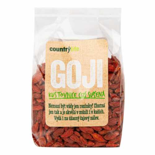 Kustovnice cizí sušená - goji 100 g   COUNTRY LIFE Country Life