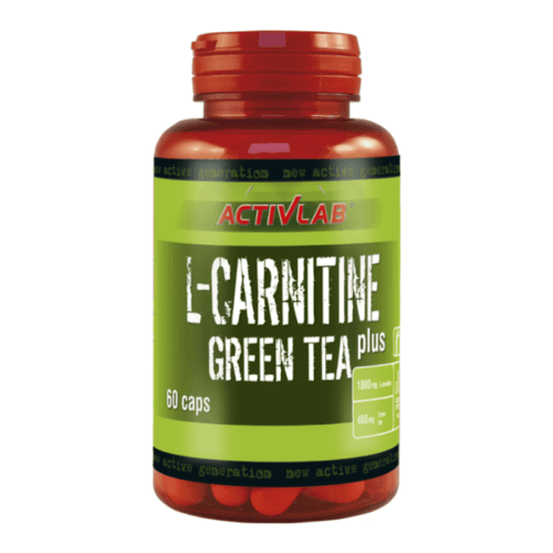L-Carnitine + Green Tea 60 kaps bez příchuti - ActivLab ActivLab