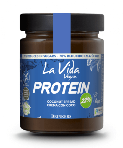 La Vida Vegan Proteinová pomazánka kokos a hořká čokoláda BIO 270 g - expirace