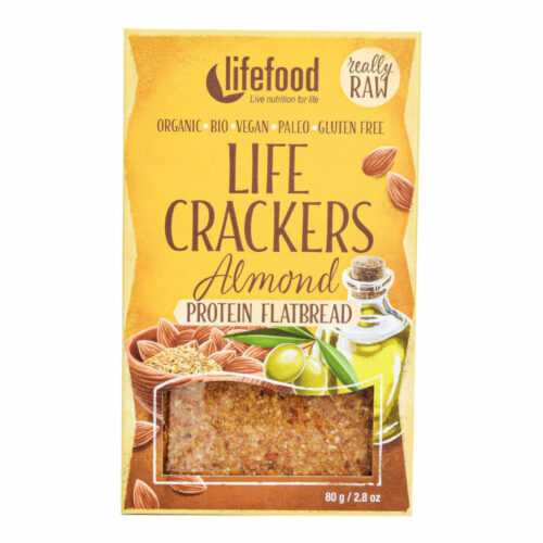 Life Crackers Chlebánek 80 g BIO   LIFEFOOD Lifefood