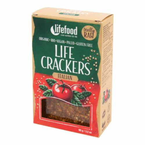 Life Crackers italské 90 g BIO   LIFEFOOD Lifefood