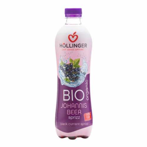 Limonáda černý rybíz 500 ml BIO   HOLLINGER Hollinger